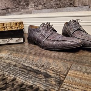 David Eden crocodile and lizard shoes